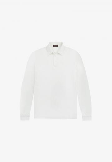 Поло с длинным рукавом