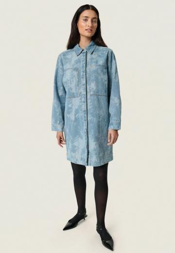 Джинсовое платье