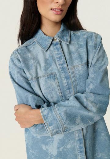 Джинсовое платье