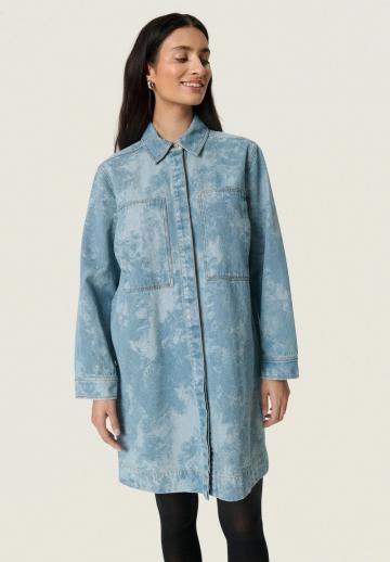 Джинсовое платье