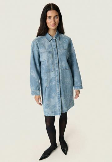 Джинсовое платье