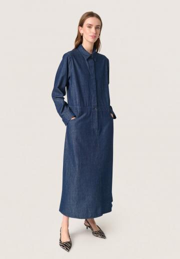 Джинсовое платье