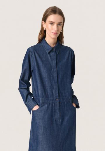 Джинсовое платье