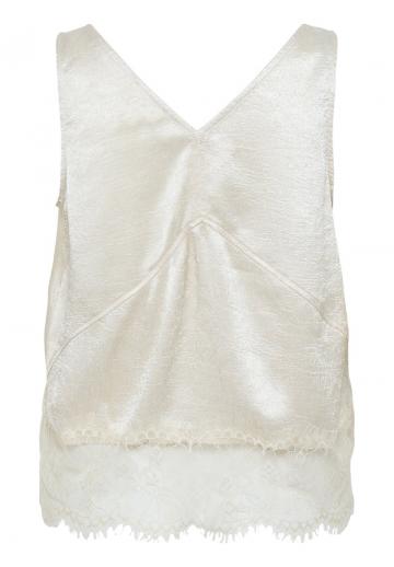 Блузка без рукавов