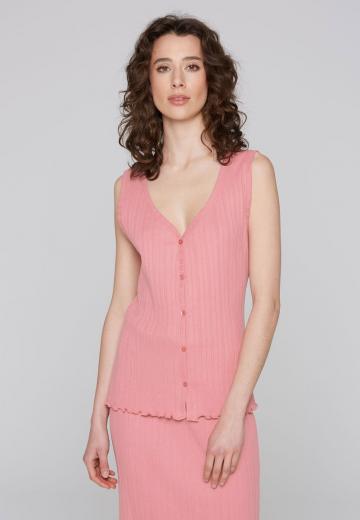 Блузка без рукавов