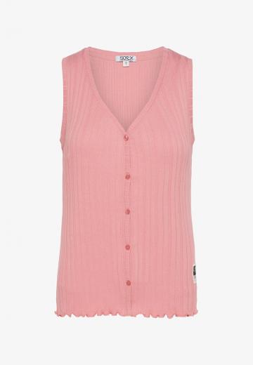 Блузка без рукавов