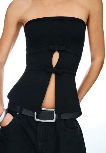 Топ без бретелек