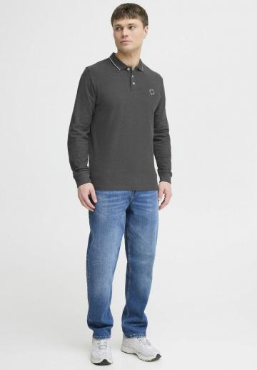 Поло с длинным рукавом