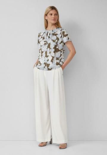 Атласная блузка