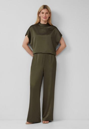 Атласная блузка