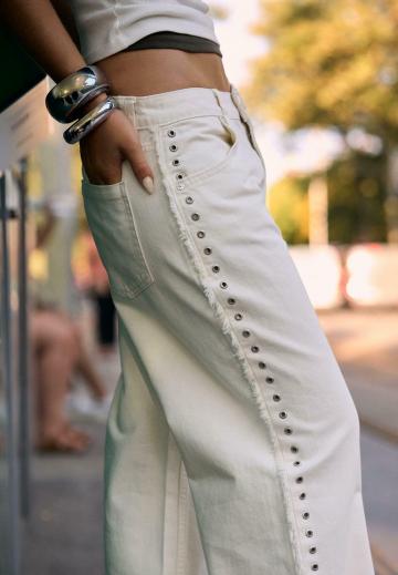 Прямые джинсы