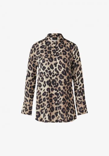 Атласная блузка