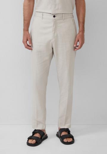 Льняные брюки
