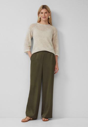 Пуловер с рукавом три четверти