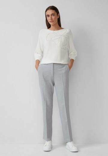 Пуловер с рукавом три четверти