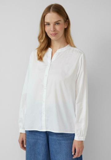 Атласная блузка