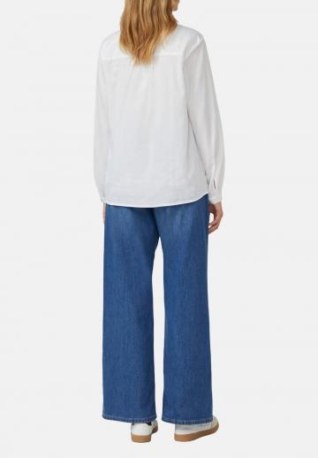 Атласная блузка