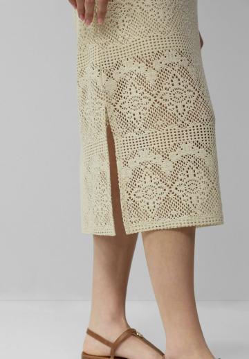 Вязаное платье