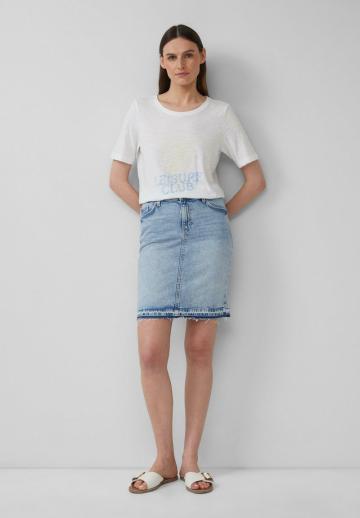 Джинсовая юбка