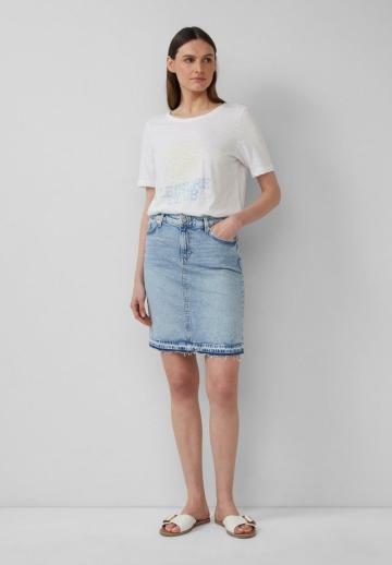 Джинсовая юбка