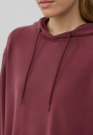 Пуловер с капюшоном