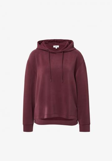 Пуловер с капюшоном