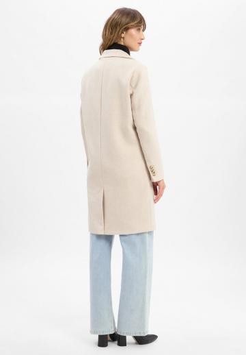 Шерстяное пальто