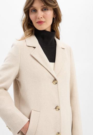 Шерстяное пальто