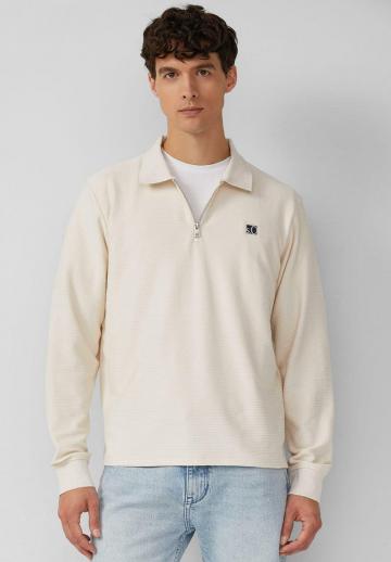 Поло с длинным рукавом