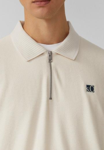 Поло с длинным рукавом