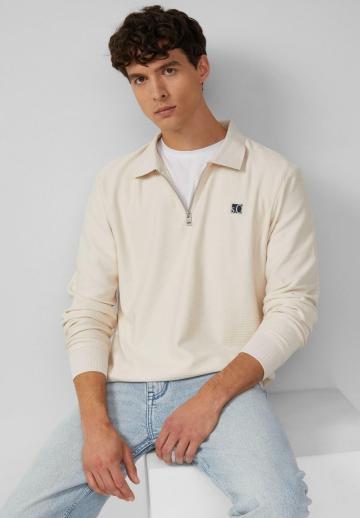 Поло с длинным рукавом