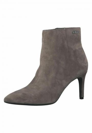 Полусапожки на высоком каблуке