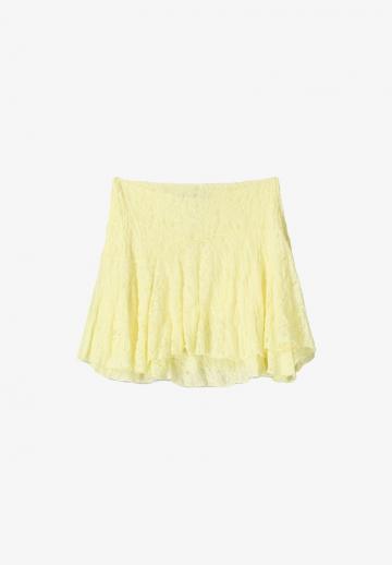 Юбка с воланами