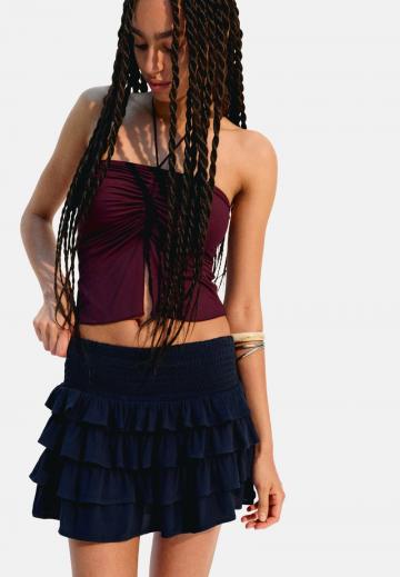 Юбка с воланами