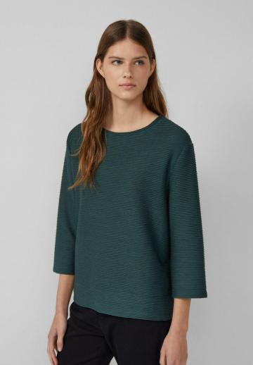 Пуловер с рукавом три четверти