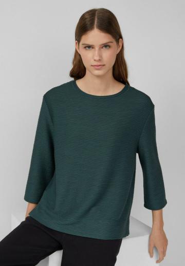 Пуловер с рукавом три четверти