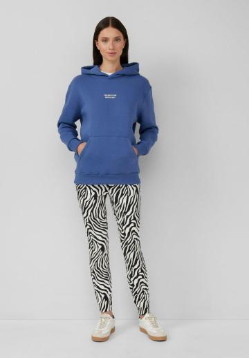 Пуловер с капюшоном