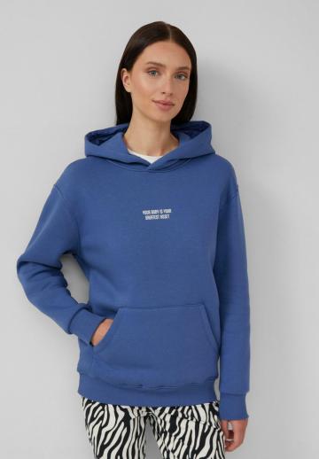 Пуловер с капюшоном