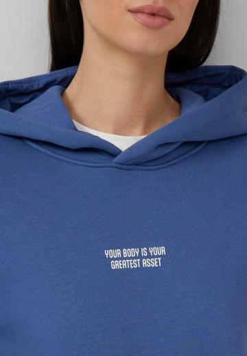 Пуловер с капюшоном