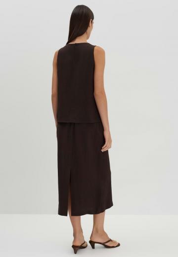 Блузка без рукавов