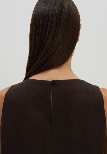 Блузка без рукавов