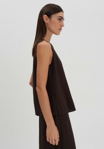 Блузка без рукавов