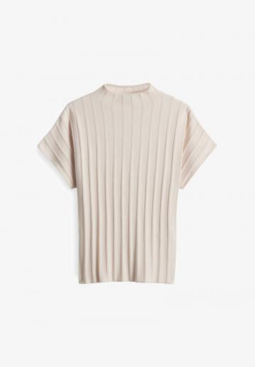 Пуловер с коротким рукавом