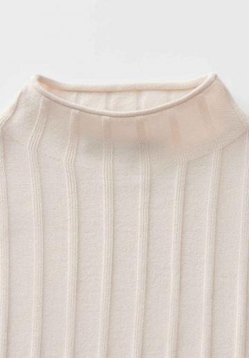 Пуловер с коротким рукавом