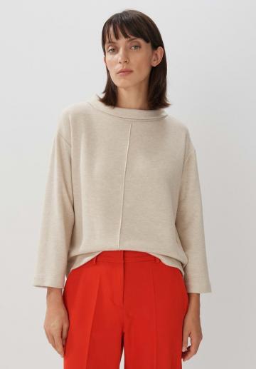 Пуловер с рукавом три четверти