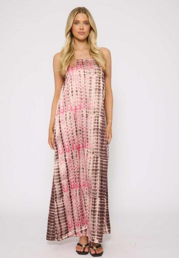 Платье без бретелек