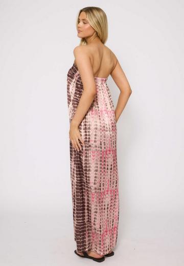 Платье без бретелек