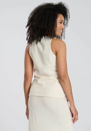 Джинсовая жилетка