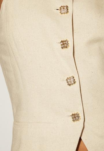 Джинсовая жилетка