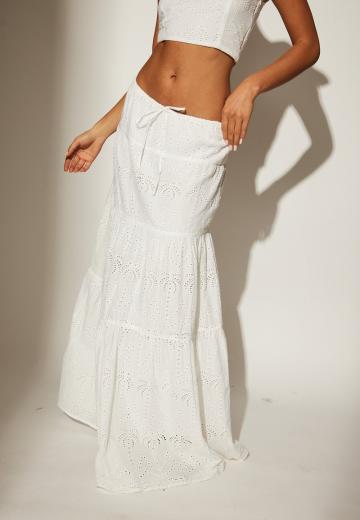 Юбка с воланами